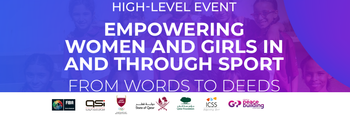 High-Level Event on Empowering Women and Girls in and Through Sport: From Words to Deeds