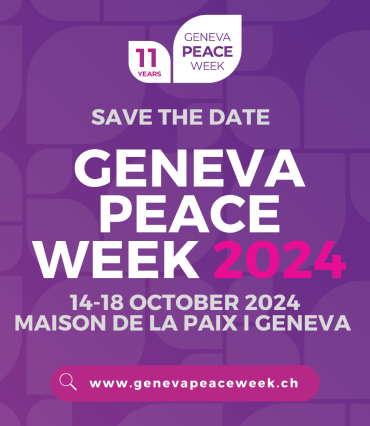 Geneva Peace Week 2024
