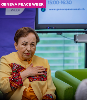 Conversation au coin du feu avec Shirin Ebadi : Lauréate du prix Nobel de la paix
