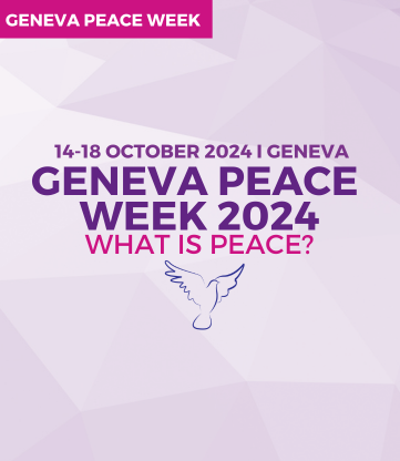 Semaine de la paix à Genève 2024