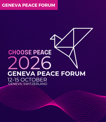 À noter dans votre agenda : le Forum de Genève sur la paix 2026