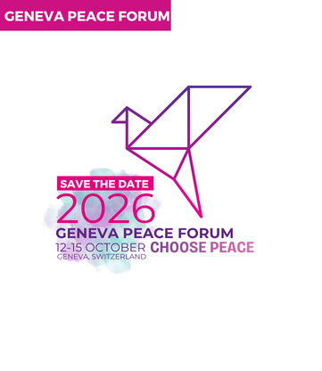 Save the Date: Geneva Peace Forum 2026