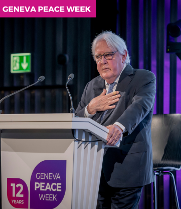 2025 Discours de Kofi Annan sur la paix à Genève